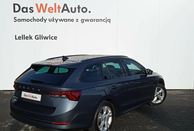 Skoda Octavia cena 99700 przebieg: 89641, rok produkcji 2021 z Gliwice małe 326